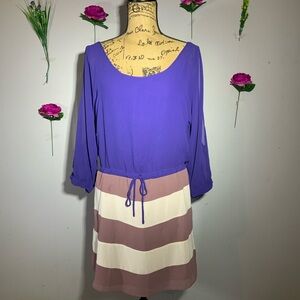 ☂️ Pretty purples dress
